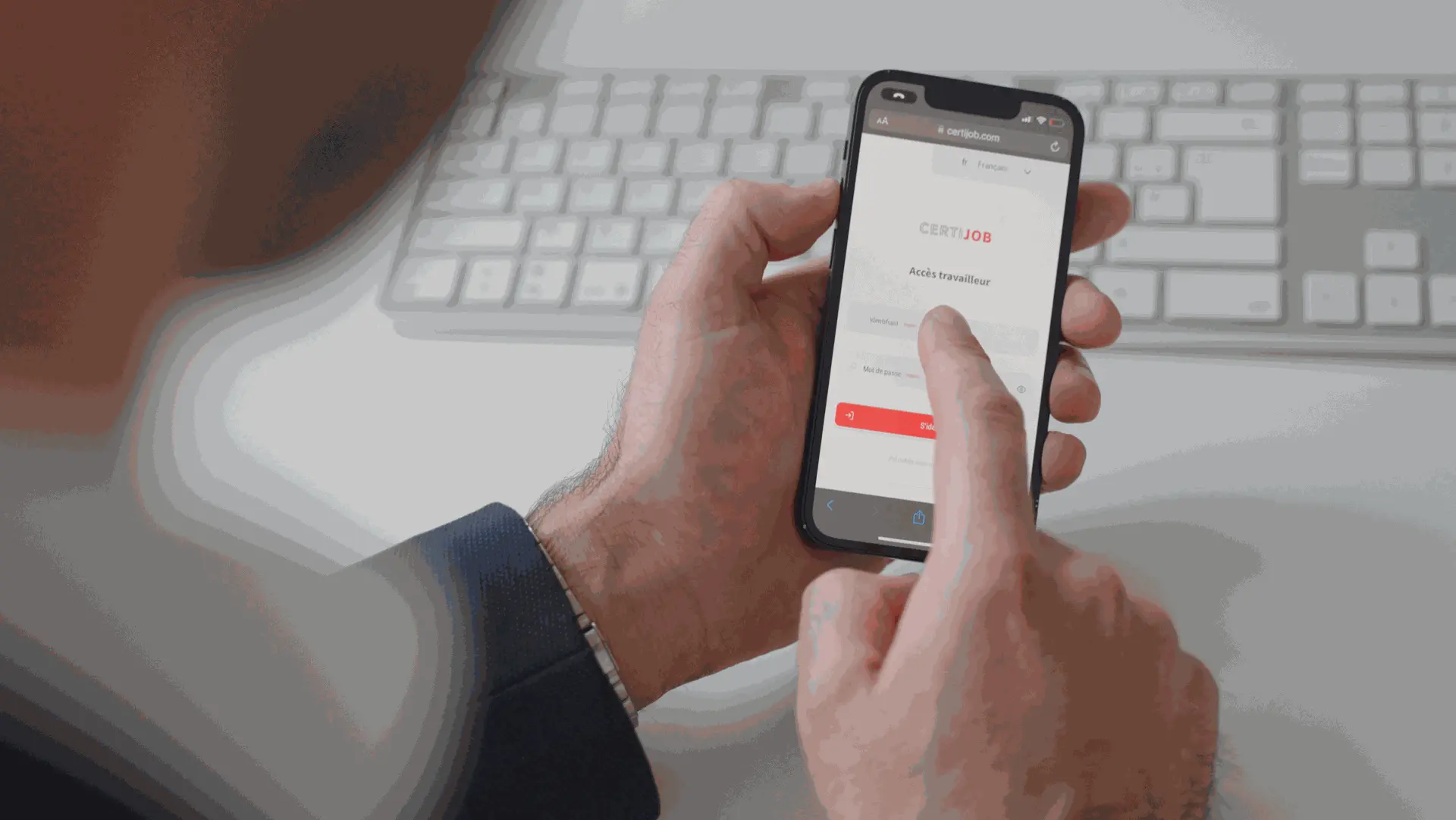 Connexion à Certijob