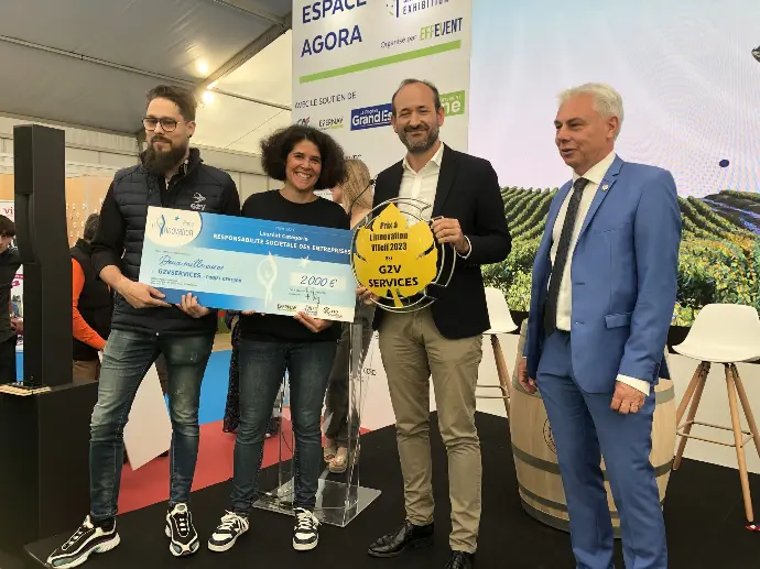 Prix à l'innovation RSE Certijob sur le VITeff CERTIJOB facilite et sécurise tout le processus d’embauche